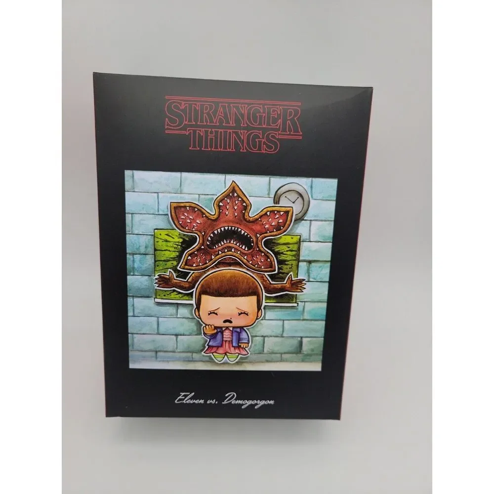 Stranger Things Eleven vs Demogorgon Figure Loot Crate SuperEmoFriends Exclusive
